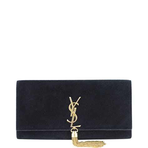 ysl saint laurent cassandre tassel clutch|Saint Laurent Cassandre Tassel Clutch Bag, Off White .